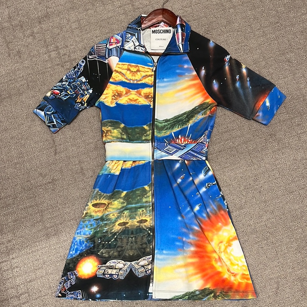 Moschino Couture Transformer Dress